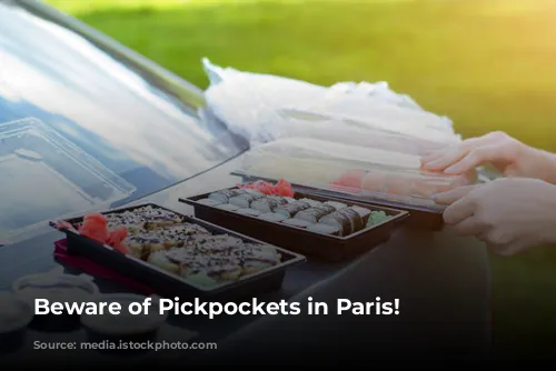 Beware of Pickpockets in Paris!