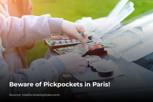 Beware of Pickpockets in Paris!