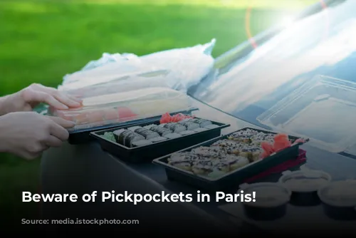 Beware of Pickpockets in Paris!