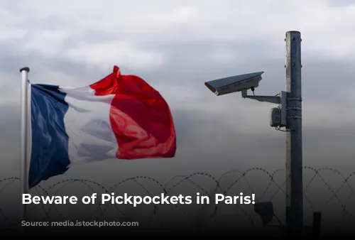 Beware of Pickpockets in Paris!