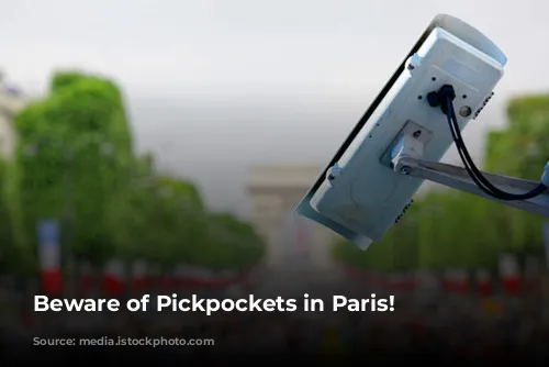 Beware of Pickpockets in Paris!