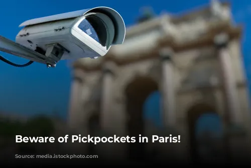 Beware of Pickpockets in Paris!