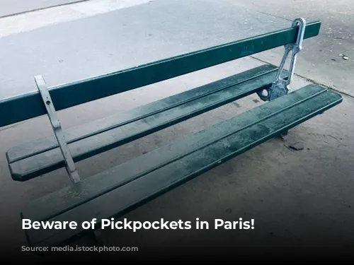 Beware of Pickpockets in Paris!