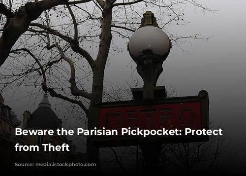 Beware the Parisian Pickpocket:  Protect Yourself from Theft