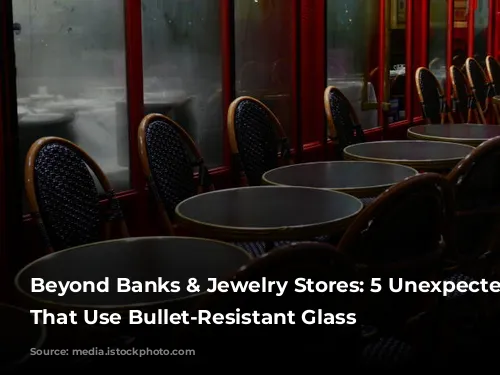 Beyond Banks & Jewelry Stores: 5 Unexpected Places That Use Bullet-Resistant Glass