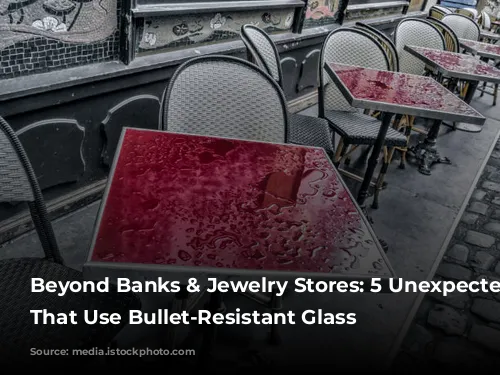 Beyond Banks & Jewelry Stores: 5 Unexpected Places That Use Bullet-Resistant Glass