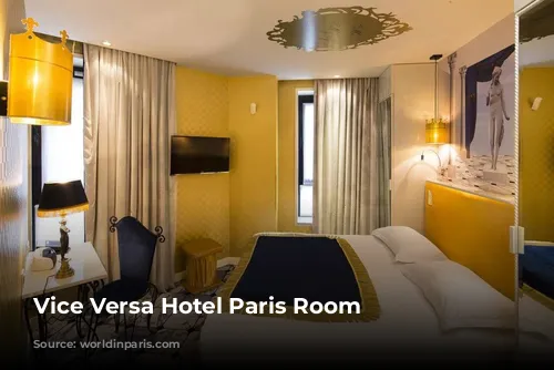 Vice Versa Hotel Paris Room