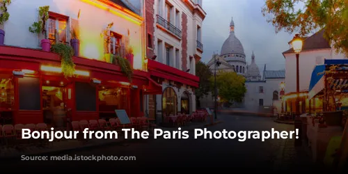 Bonjour from The Paris Photographer!