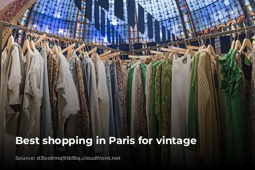 Best shopping in Paris for vintage