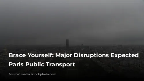 Brace Yourself: Major Disruptions Expected on Paris Public Transport