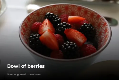 Bowl of berries