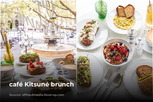 café Kitsuné brunch