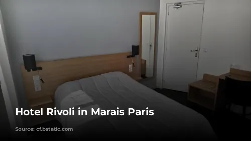 Hotel Rivoli in Marais Paris