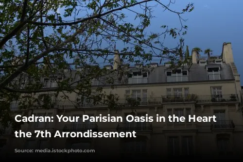 Cadran: Your Parisian Oasis in the Heart of the 7th Arrondissement