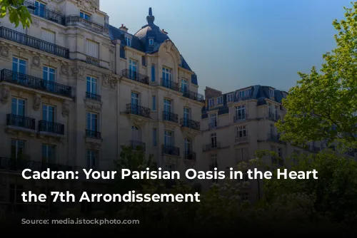 Cadran: Your Parisian Oasis in the Heart of the 7th Arrondissement