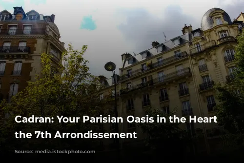 Cadran: Your Parisian Oasis in the Heart of the 7th Arrondissement