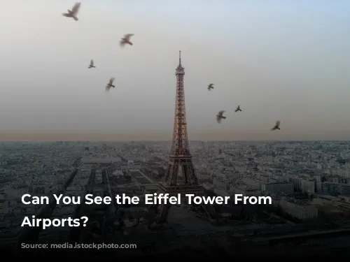 Can You See the Eiffel Tower From Paris Airports?