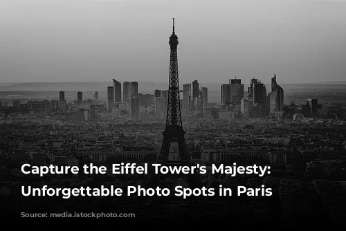 Capture the Eiffel Tower's Majesty: 5 Unforgettable Photo Spots in Paris