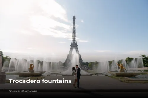 Trocadero fountains