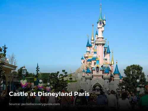 Castle at Disneyland Paris