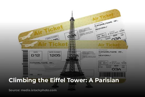 Climbing the Eiffel Tower: A Parisian Adventure