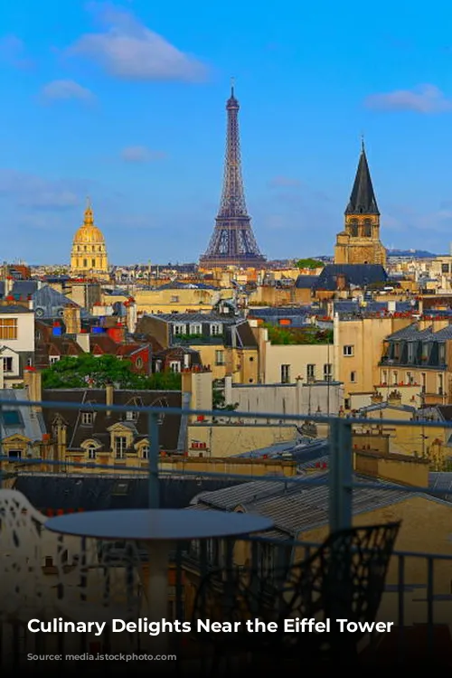 Culinary Delights Near the Eiffel Tower