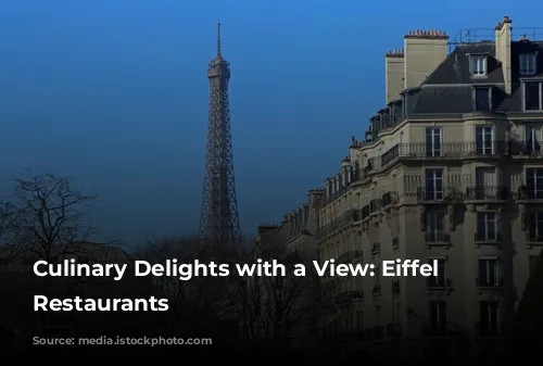 Culinary Delights with a View: Eiffel Tower Restaurants