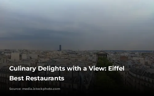 Culinary Delights with a View: Eiffel Tower's Best Restaurants