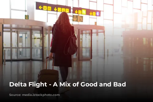 Delta Flight - A Mix of Good and Bad