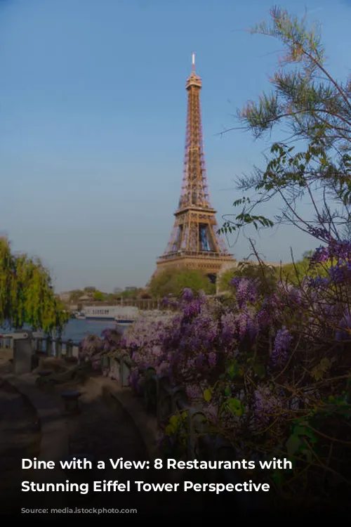 Dine with a View: 8 Restaurants with a Stunning Eiffel Tower Perspective