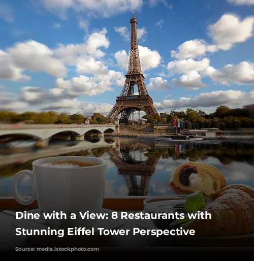 Dine with a View: 8 Restaurants with a Stunning Eiffel Tower Perspective