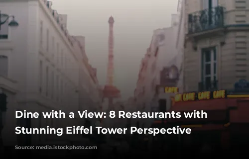 Dine with a View: 8 Restaurants with a Stunning Eiffel Tower Perspective