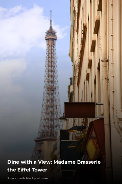 Dine with a View: Madame Brasserie at the Eiffel Tower