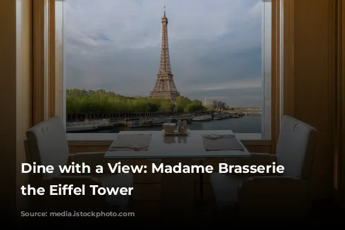 Dine with a View: Madame Brasserie at the Eiffel Tower