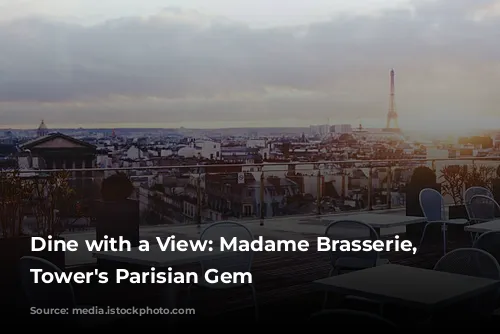 Dine with a View: Madame Brasserie, Eiffel Tower's Parisian Gem