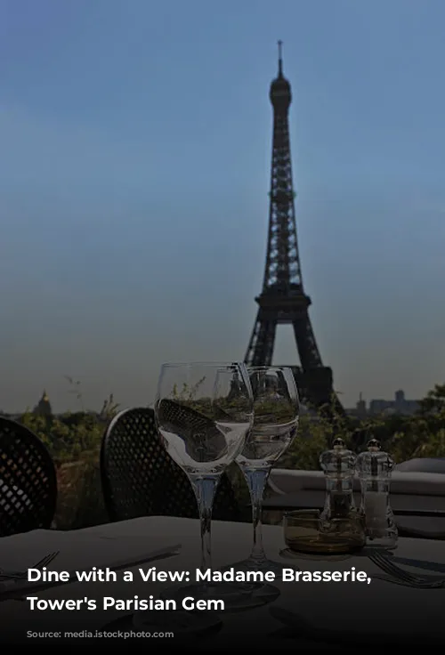 Dine with a View: Madame Brasserie, Eiffel Tower's Parisian Gem