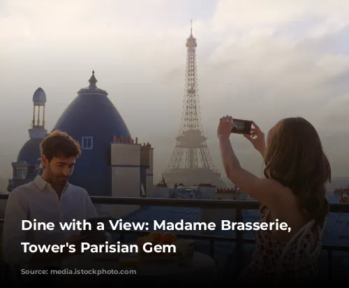 Dine with a View: Madame Brasserie, Eiffel Tower's Parisian Gem