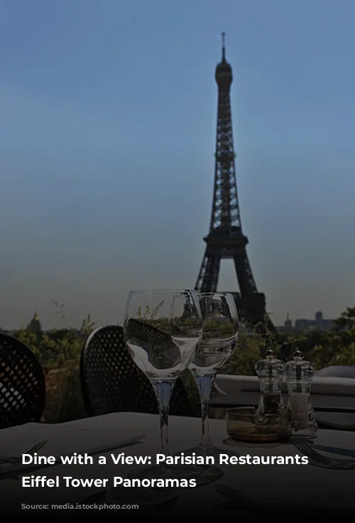 Dine with a View: Parisian Restaurants with Eiffel Tower Panoramas