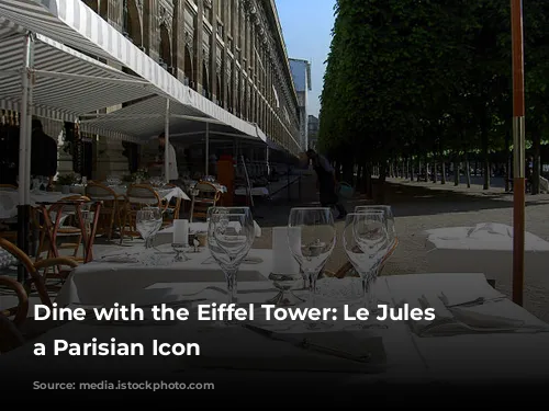 Dine with the Eiffel Tower: Le Jules Verne, a Parisian Icon