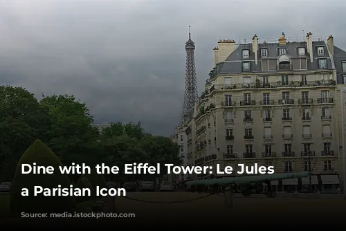 Dine with the Eiffel Tower: Le Jules Verne, a Parisian Icon