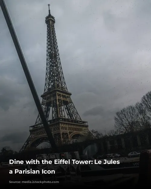 Dine with the Eiffel Tower: Le Jules Verne, a Parisian Icon