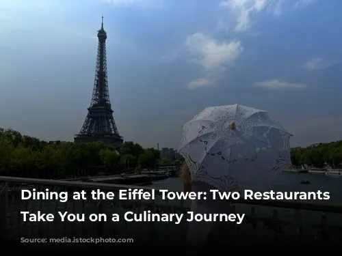 Dining at the Eiffel Tower: Two Restaurants to Take You on a Culinary Journey