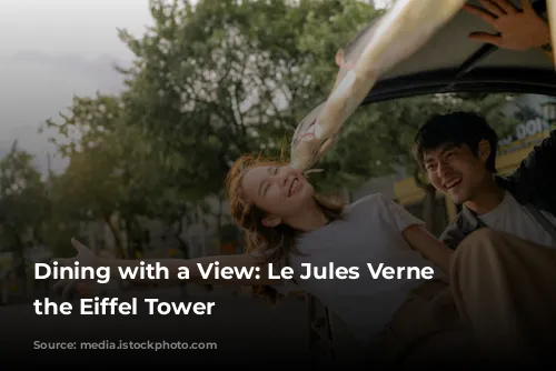 Dining with a View: Le Jules Verne at the Eiffel Tower