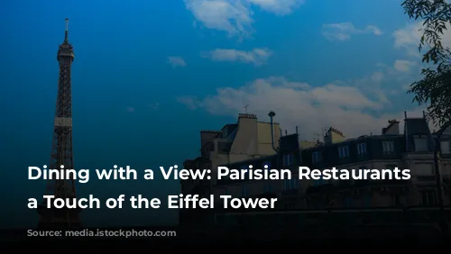 Dining with a View: Parisian Restaurants with a Touch of the Eiffel Tower