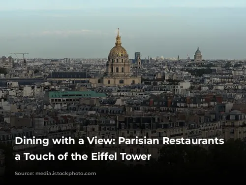 Dining with a View: Parisian Restaurants with a Touch of the Eiffel Tower