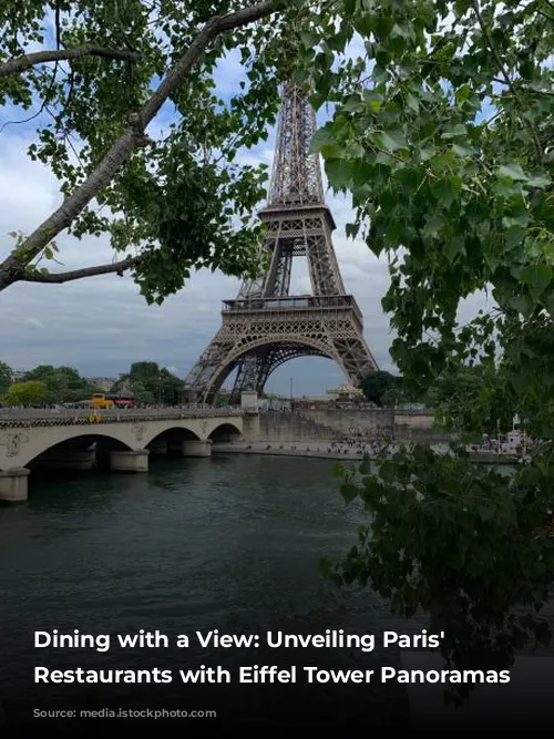 Dining with a View: Unveiling Paris' Best Restaurants with Eiffel Tower Panoramas