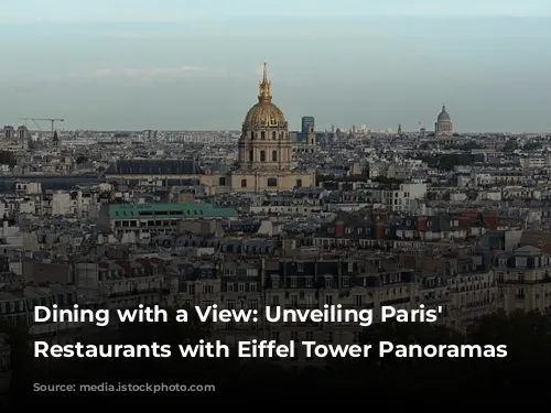 Dining with a View: Unveiling Paris' Best Restaurants with Eiffel Tower Panoramas