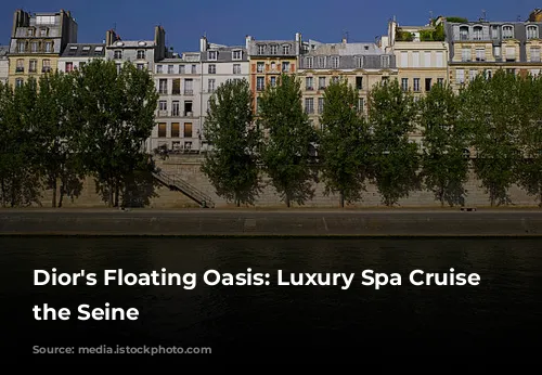 Dior's Floating Oasis: Luxury Spa Cruise on the Seine