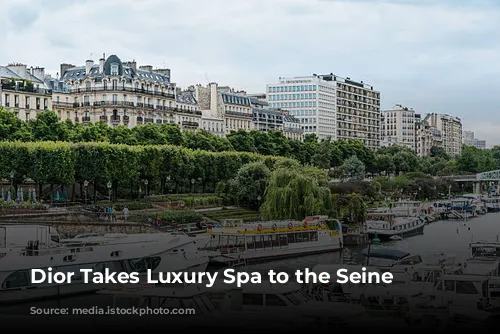 Dior Takes Luxury Spa to the Seine