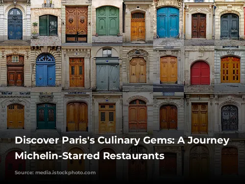 Discover Paris's Culinary Gems: A Journey Through Michelin-Starred Restaurants